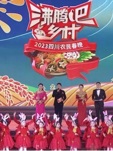 四川卫视 “沸腾吧！乡村” 2023四川农民春晚海报
