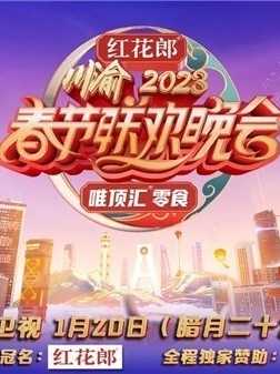 重庆卫视2023年春节联欢晚会海报